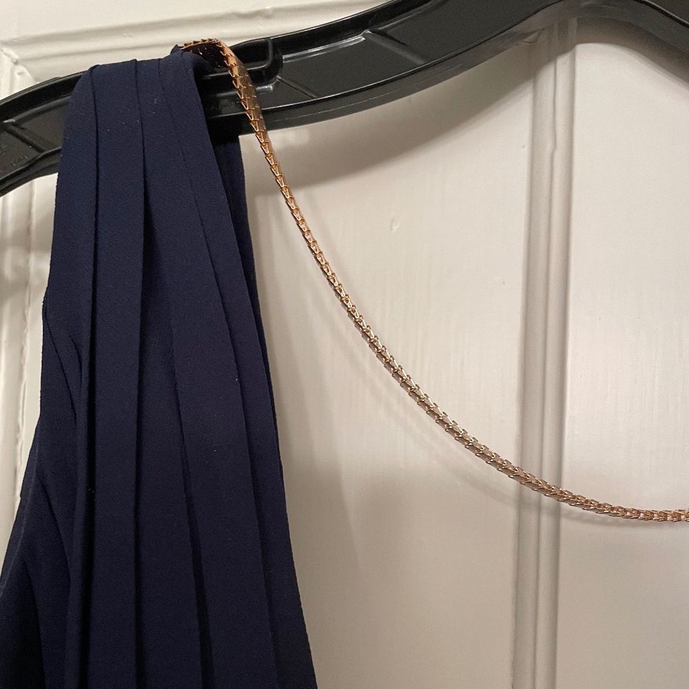 Fame and Partners Navy Maxi Dress